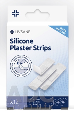 LIVSANE Silikónové náplasti ULTRA SENSITIVE