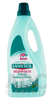 SANYTOL ČISTIČ Podlahy a Plochy