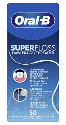 Oral-B Super floss Mint ZUBNÁ NIŤ