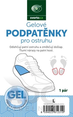 svorto Gélové PODPӒTNÍKY pre ostrohu 108