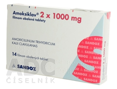 Amoksiklav 2x1000 mg