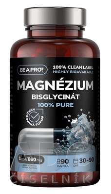 BE A PRO! MAGNÉZIUM BISGLYCINÁT 100% Pure