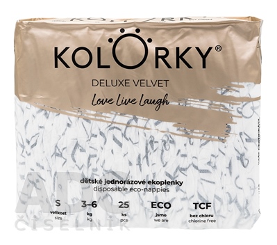 KOLORKY DELUXE VELVET - Love Live Laugh - S