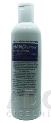 HAND SPRAY Jablko + vitamín E
