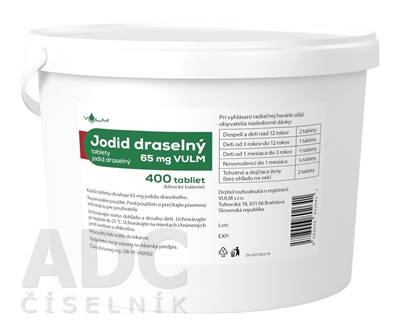 Jodid draselný 65 mg VULM