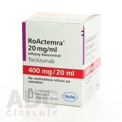RoActemra 20 mg/ml infúzny koncentrát