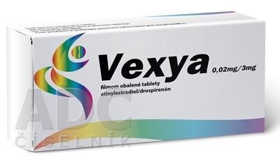 Vexya 0,02 mg/3 mg filmom obalené tablety