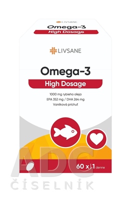 LIVSANE Omega-3 High Dosage