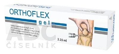 ORTHOFLEX gel intraartikulárny roztok
