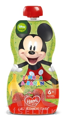 Hami Disney Mickey kapsička JAHODA A BANÁN
