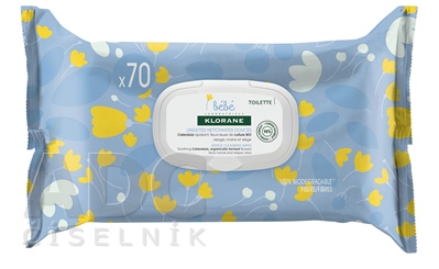 KLORANE BEBE LINGETTES NETTOYANTES DOUCES