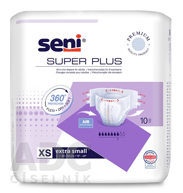 Seni SUPER PLUS extra small XS