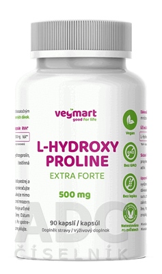 vegmart L-HYDROXYPROLINE EXTRA FORTE 500 mg
