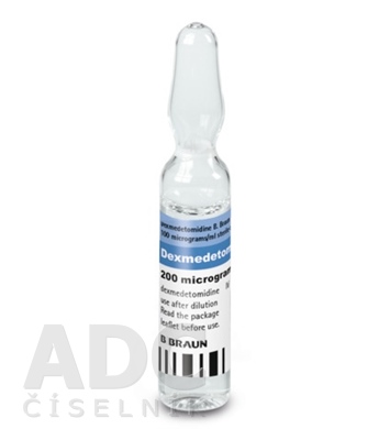 Dexmedetomidine B. Braun 100 mikrogramov/ml