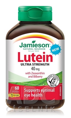 JAMIESON LUTEÍN SO ZEAXANTÍNOM A ČUČORIEDKAMI