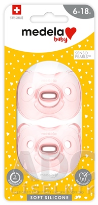 MEDELA baby cumlík SOFT SILICONE Girl