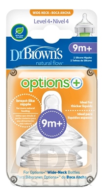 Dr.BROWN´S NÁHRADNÉ CUMLÍKY OPTIONS+ LEVEL 4