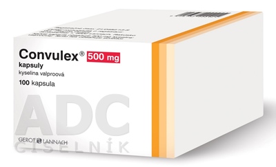 Convulex 500 mg mäkké kapsuly