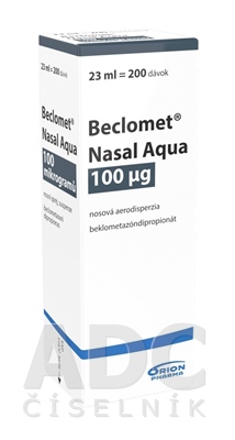 BECLOMET NASAL AQUA 100 µg
