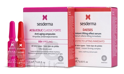 sesderma FLASH EFEKT DAESES+ACGLICOLIC sérum