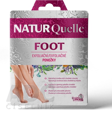 NATURQuelle FOOT Exfoliačné ponožky
