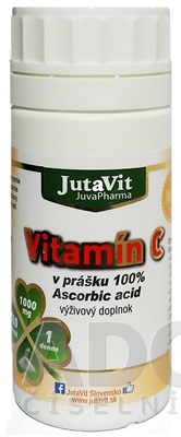 JutaVit Vitamín C (100% Ascorbic acid)