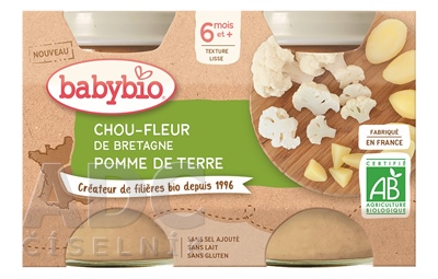 BabyBIO Karfiol a zemiaky