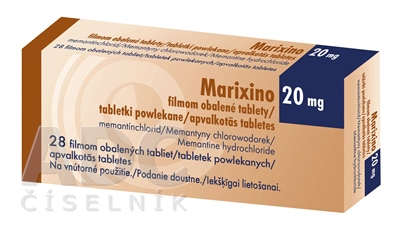 Marixino 20 mg filmom obalené tablety