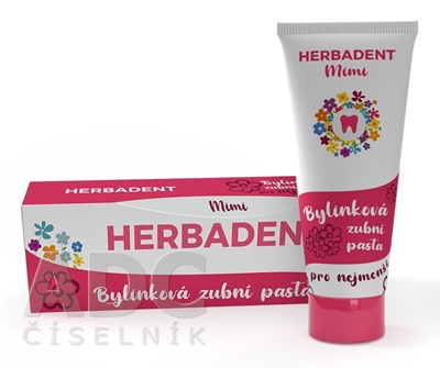 HERBADENT MIMI Bylinková zubná pasta