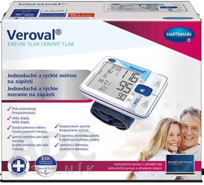 Veroval Tlakomer zápästný
