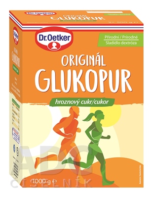 GLUKOPUR ORIGINÁL (hroznový cukor) - Dr.Oetker