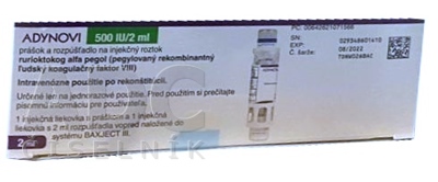 ADYNOVI 500 IU/2 ml