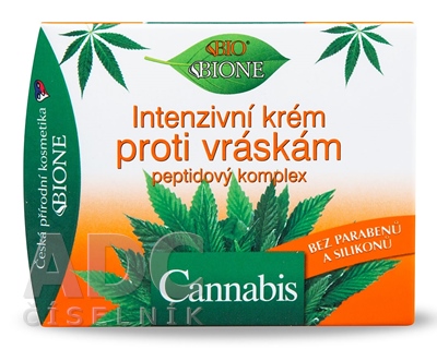 BC BIO Cannabis KRÉM Intenzívny proti vráskam
