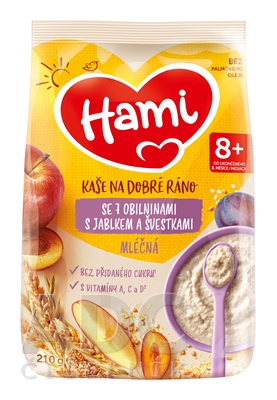 Hami mliečna kaša so 7 obilninami na dobré ráno