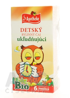 APOTHEKE BIO DETSKÝ BYLINNÝ ČAJ UKĽUDŇUJÚCI