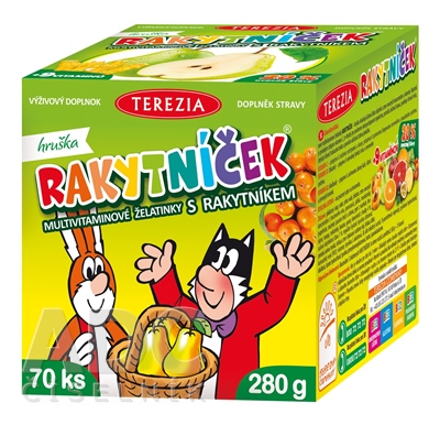 TEREZIA RAKYTNÍČEK multivit.želatínky s rakytníkom