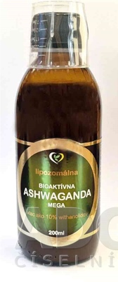 Zdravý svet Lipozomálna ASHWAGANDA mega