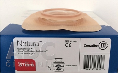 Podložka s harmonikovým krúžkom Natura Stomahesive