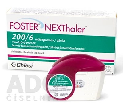 Foster Nexthaler 200/6 mikrogramov/dávka