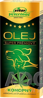 VITAR Veterinae KONOPNÝ OLEJ