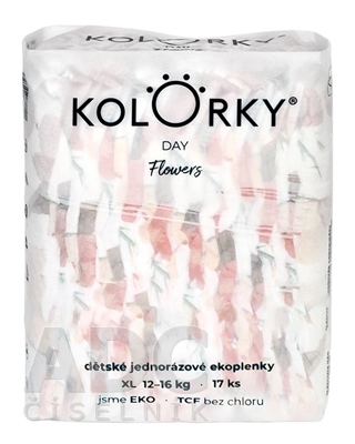 KOLORKY DAY Kvety XL