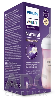 AVENT FĽAŠA Natural Response 260 ml