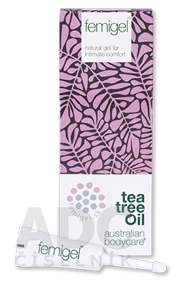 ABC tea tree oil FEMIGEL - Prírodný intímny gél
