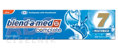 blend-a-med COMPLETE 7 +MOUTHWASH Extra Fresh