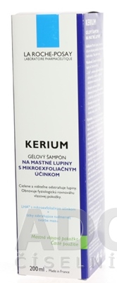 LA ROCHE-POSAY KERIUM ŠAMPÓN NA MASTNÉ LUPINY