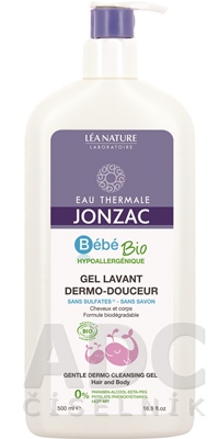 JONZAC Bébé Detský dermo-čistiaci gél BIO