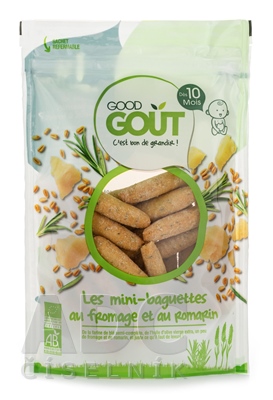 Good Gout BIO Mini bagetky s rozmarínom a syrom