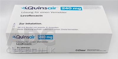 Quinsair 240 mg roztok pre rozprašovač