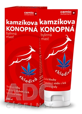 Cemio Kamzíkova konopná masť