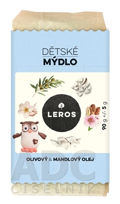 LEROS DETSKÉ MYDLO OLIVOVÝ & MANDĽOVÝ OLEJ